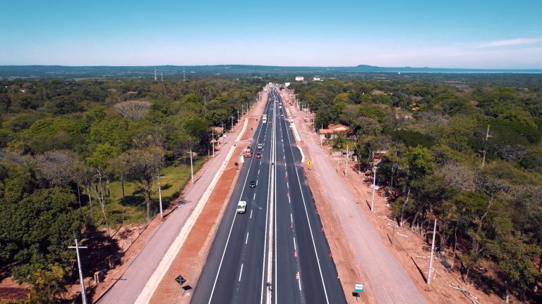 MOPC anuncia instalación de rampa de frenado sobre la ruta PY02, en la zona de Pedrozo