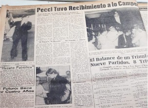 Hace 52 años, Victor Pecci regresaba victorioso de EEUU