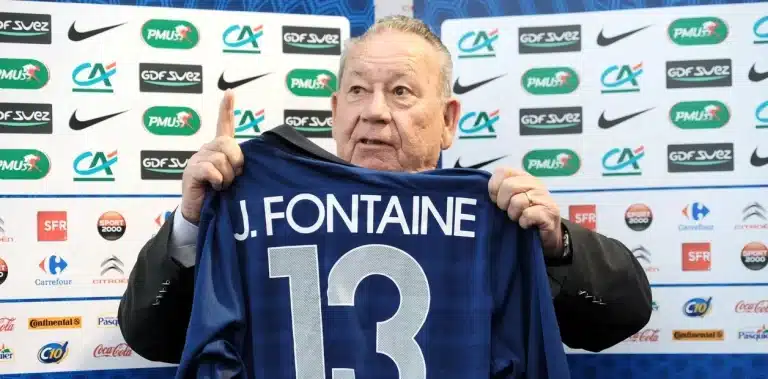 Falleció Just Fontaine, máximo goleador de los mundiales