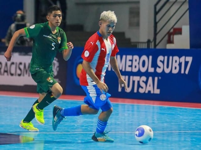 Albirroja sub 17 de futsal FIFA iguala con Bolivia de entrada