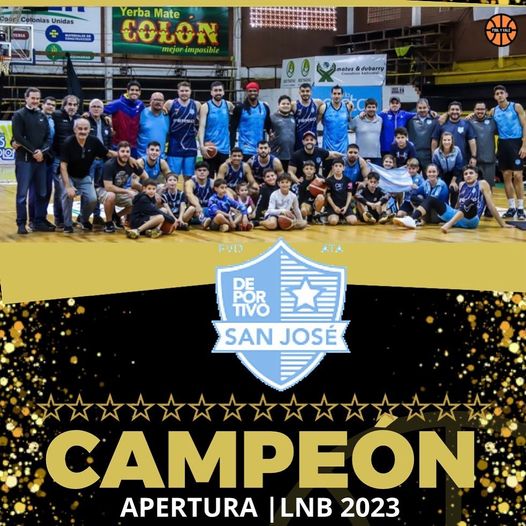 San José es pentacampeón de básquetbol masculino