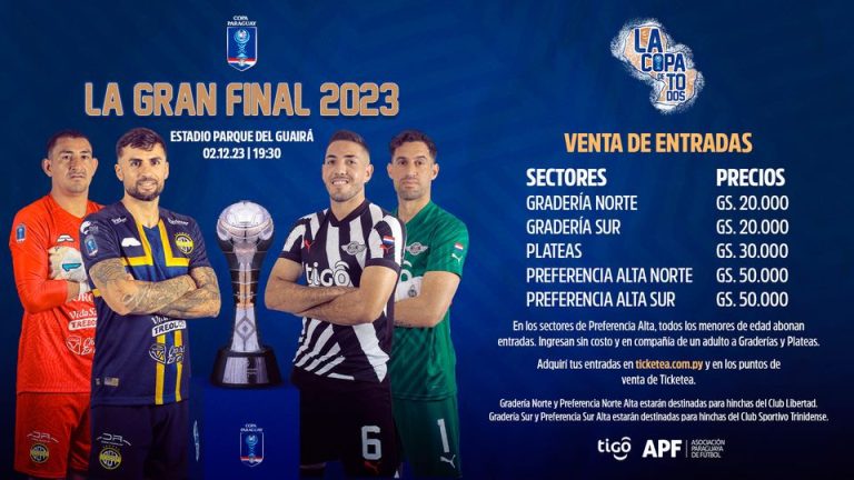 Villarrica se prepara para recibir la final de la copa Paraguay 2023