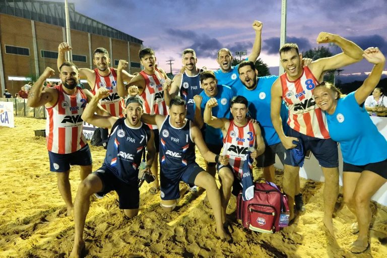 Argentina y Brasil dominan el SCA de handbol de playa