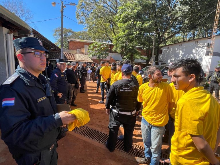 Penal de Minga Guazú con sus primeros 40 inquilinos