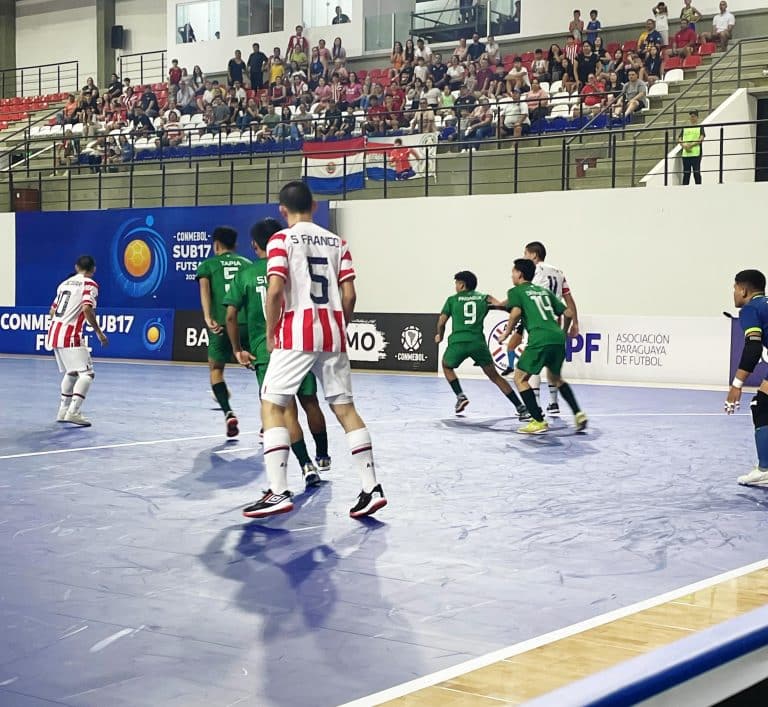 Tropiezo de la Albirrojita Sub17 de Futsal FIFA que cayó ante Bolivia