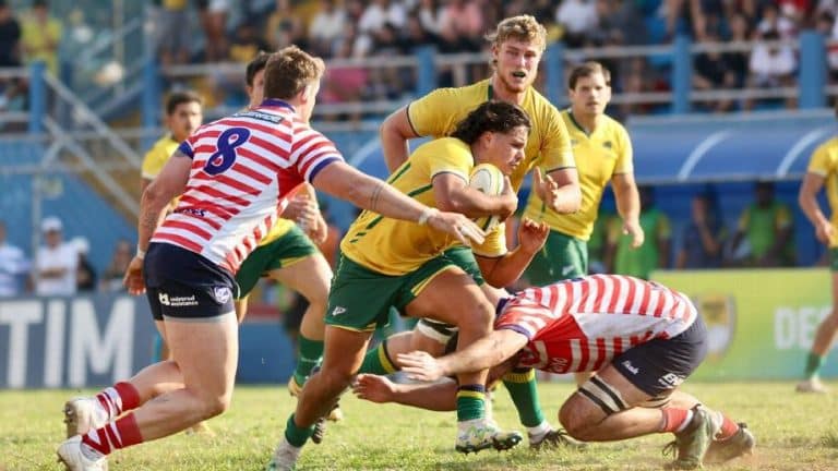 Brasil vence a Paraguay en juego mundialista de rugby en San Pablo