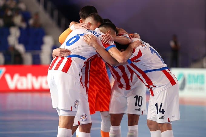 Francia vence 2 a 1 y elimina a Paraguay del mundial de futsal FIFA