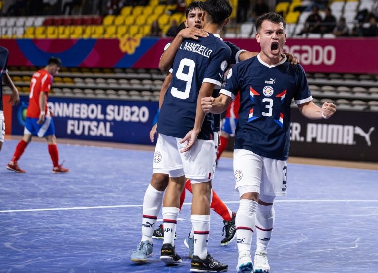 La albirroja sub 20 de futsal FIFA gana su grupo tras golear a Chile