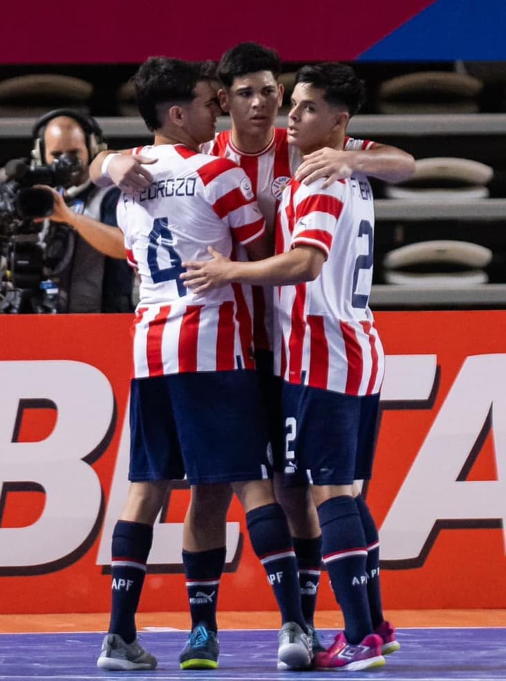 Albirroja sub 20 de futsal FIFA empató 2 a 2 con Argentina